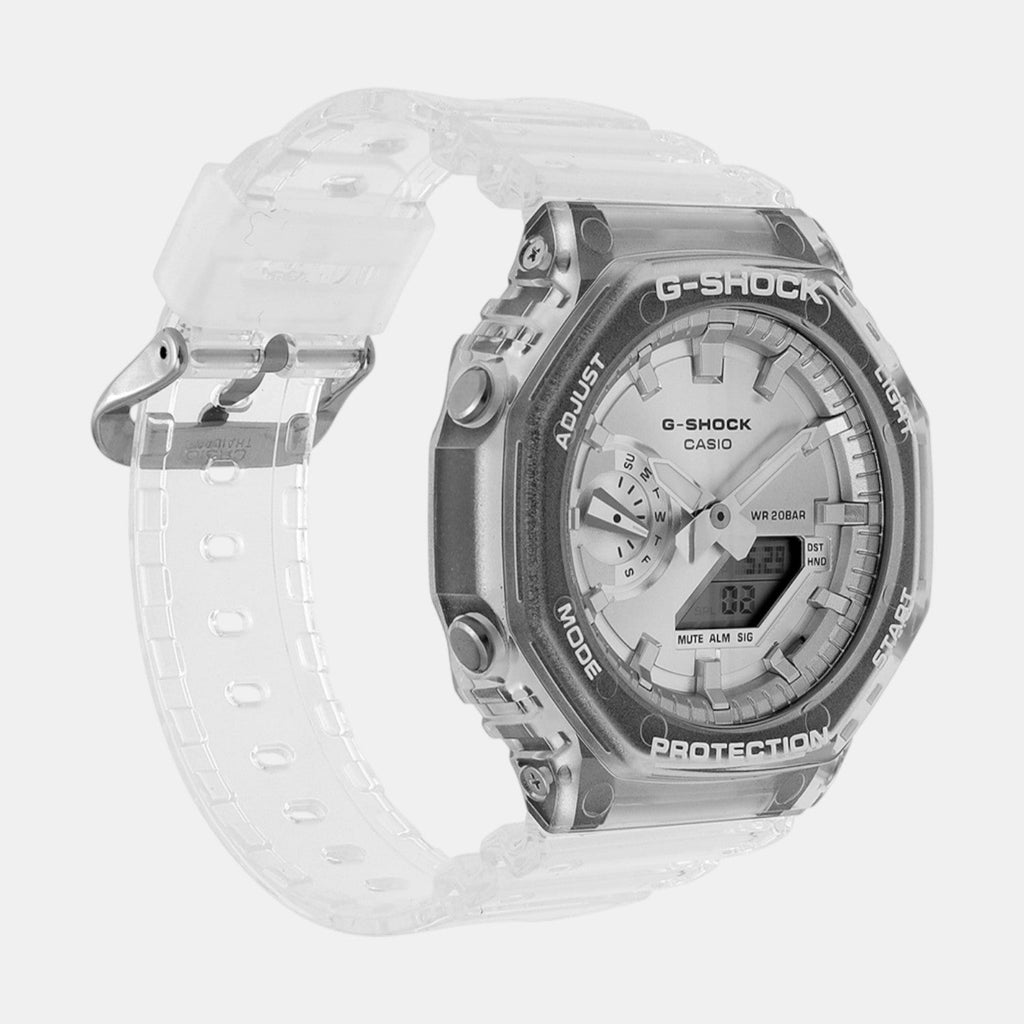 Casio G-Shock Men Quartz Silver Dial Analog-Digital Resin Watch G1691 - 2