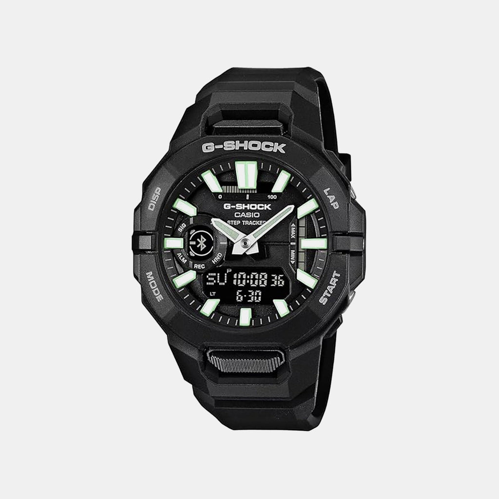 Casio G-Shock Men Quartz Black Dial Analog-Digital Resin Watch G1709 - 1