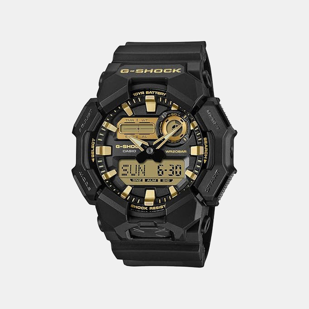 Casio G-Shock Men Quartz Black Dial Analog-Digital Resin Watch G1733 - 1