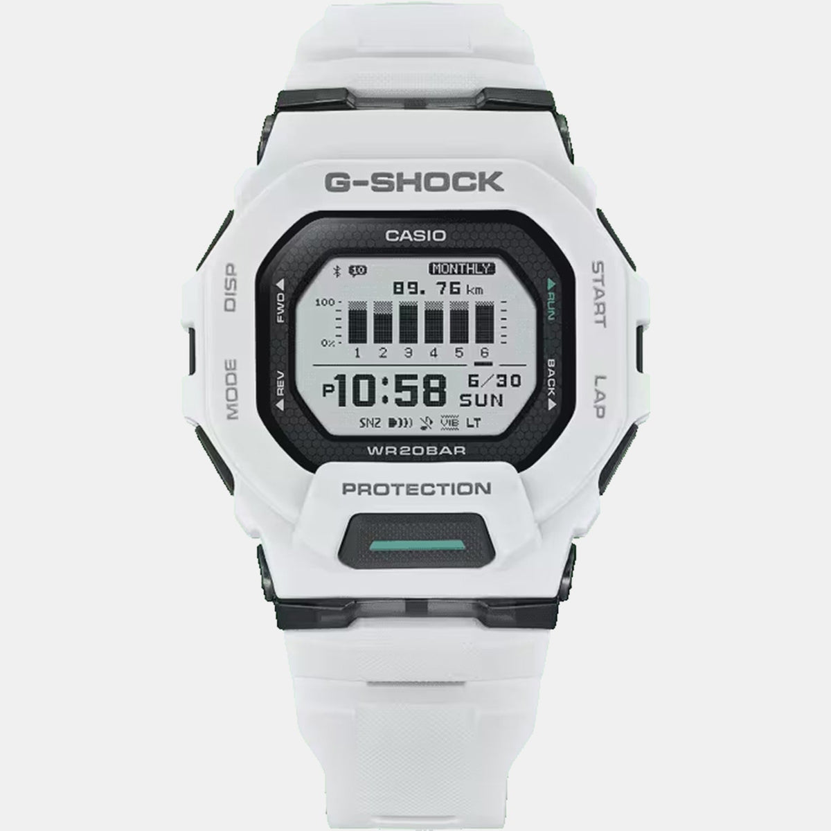 Casio G-Shock Men Quartz Transparent Dial Digital Resin Watch G1761 - 3