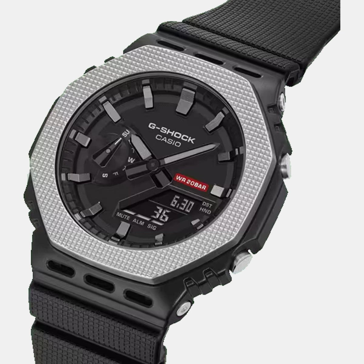 Casio G-Shock Men Quartz Black Dial Analog-Digital Resin Watch G1762 - 2
