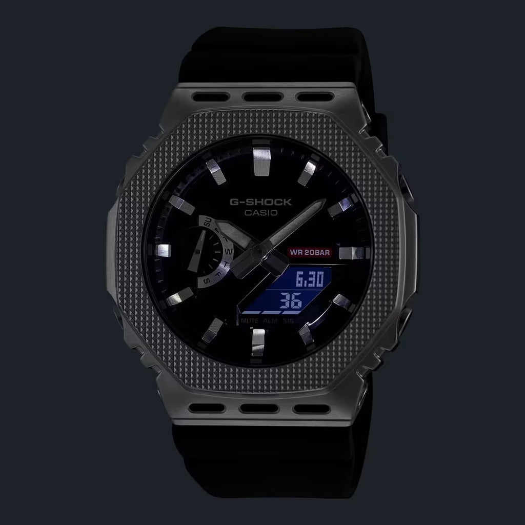 Casio G-Shock Men Quartz Black Dial Analog-Digital Resin Watch G1762 - 3