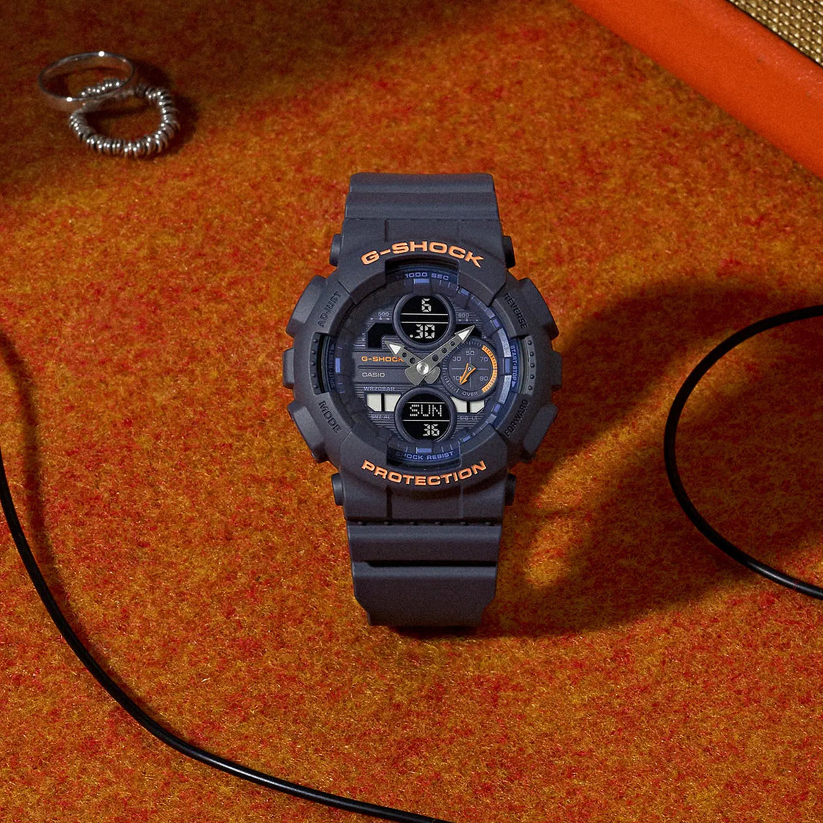 Casio G-Shock Women Quartz Black Dial Analog-Digital Resin Watch G1779 - 2