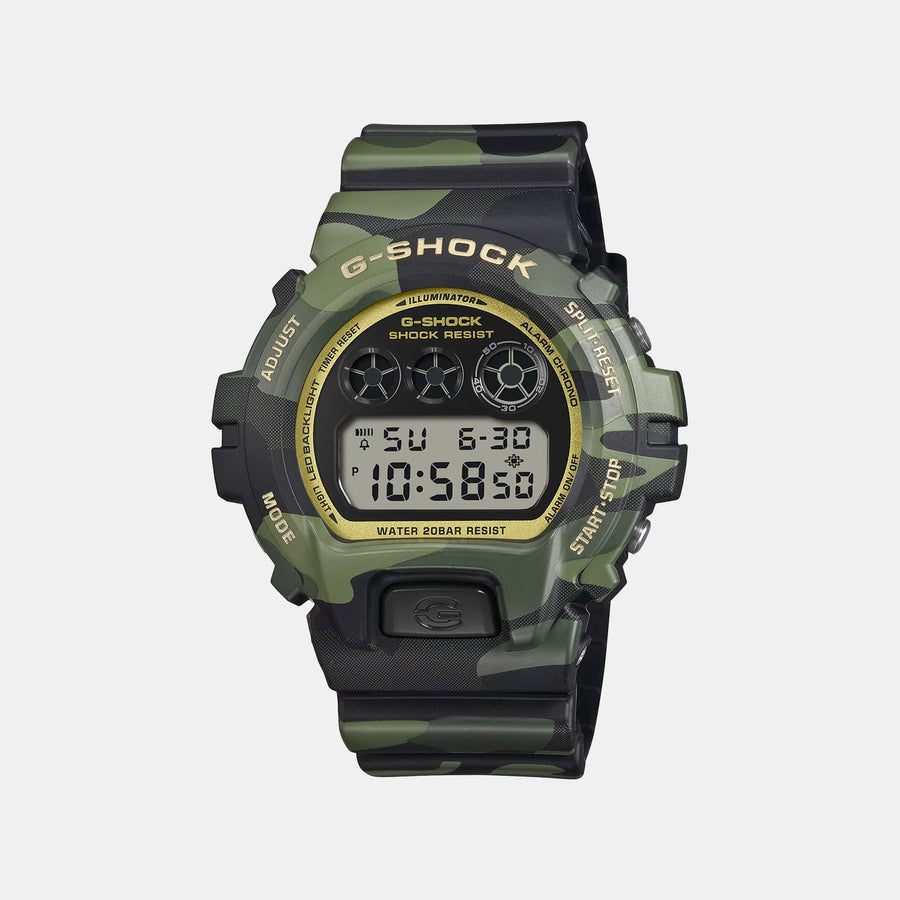 Casio G-Shock Men Quartz Green Dial Digital Resin Watch G1805 (DW-6900CMG-3)