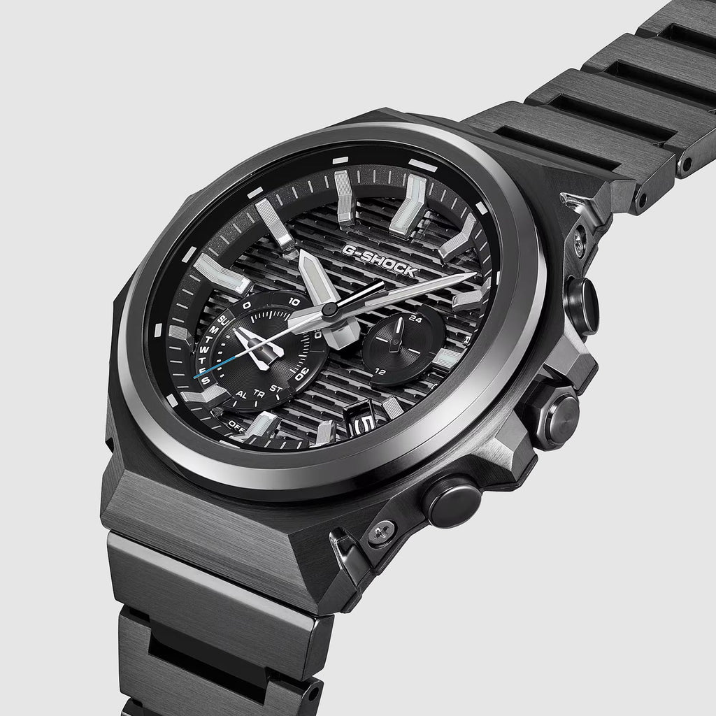 Casio G-Shock Men Quartz Black Dial Analog Stainless Steel Watch G1819 (B1000BD-1A) - 3