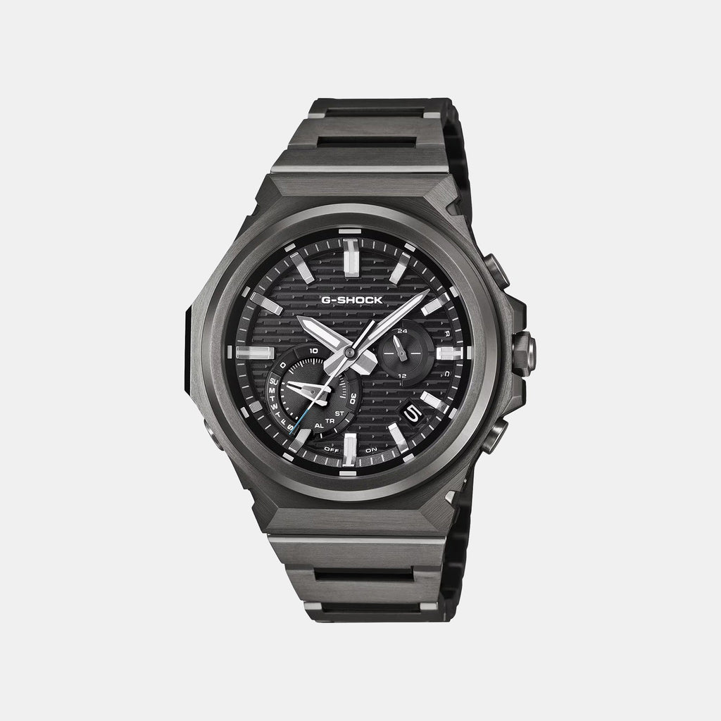 Casio G-Shock Men Quartz Black Dial Analog Stainless Steel Watch G1819 (B1000BD-1A) - 1