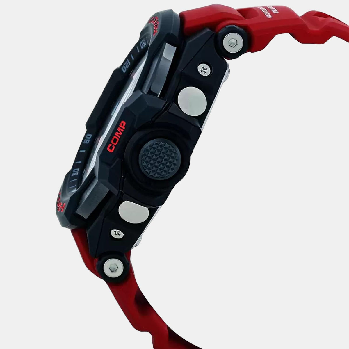 Casio G-Shock Men Quartz Red Dial Analog-Digital Resin Watch G542 - 2