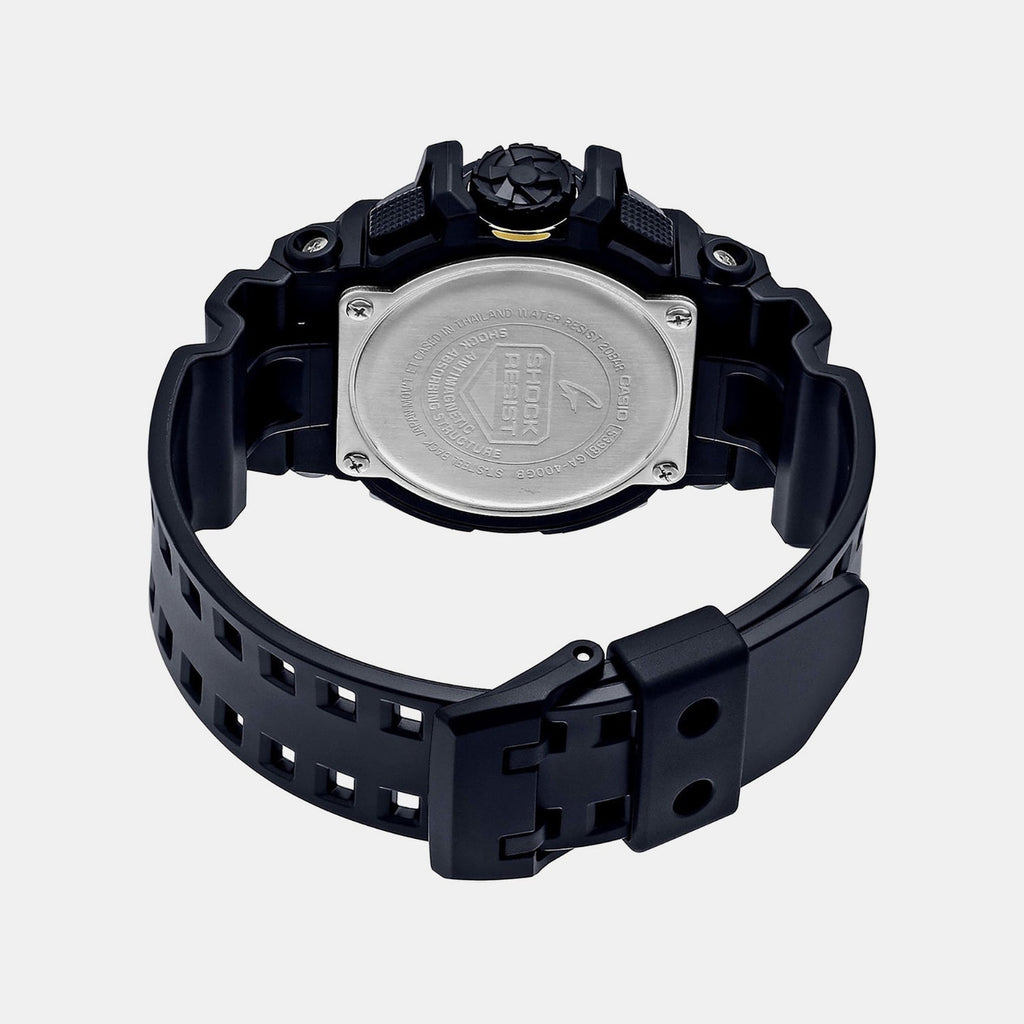 Casio G-Shock Men Quartz Gold Dial Analog-Digital Resin Watch G651 - 3