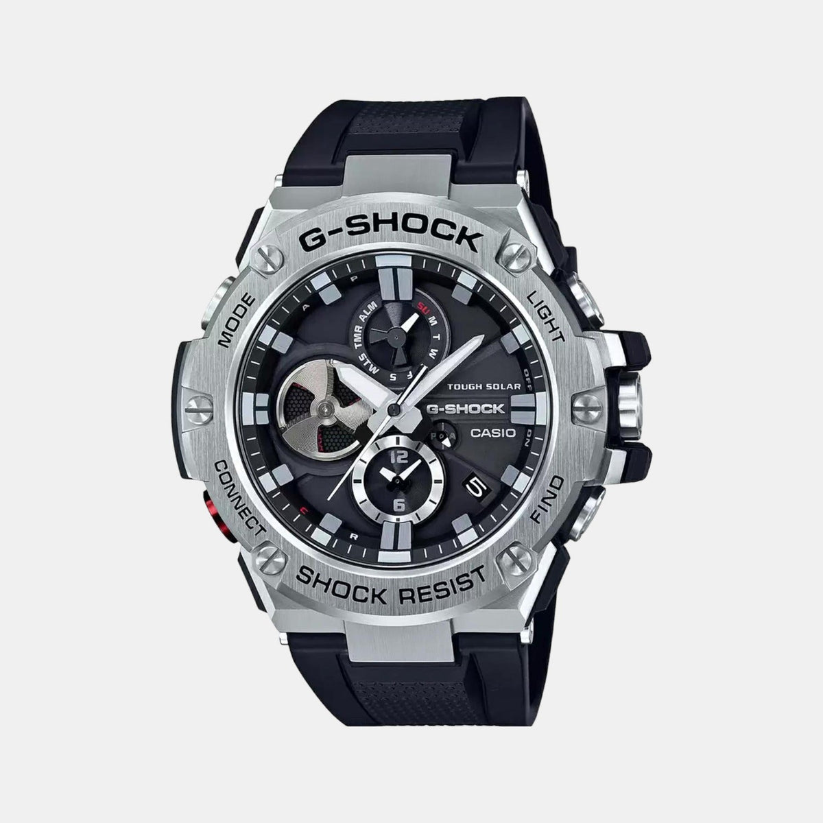Casio G-Shock Men Solar Black Dial Chronograph Resin Watch G789 - 1