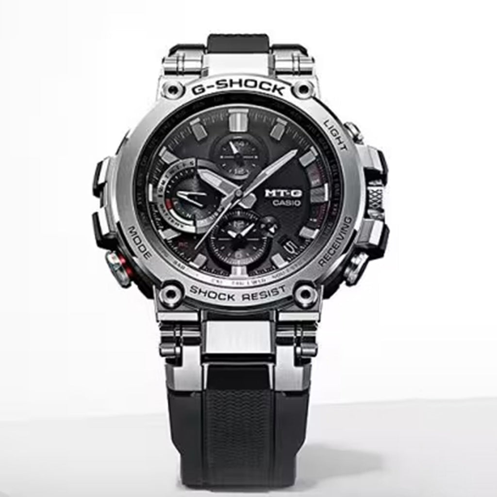 Casio G-Shock Men Solar Black Dial Chronograph Resin Watch G866 - 4