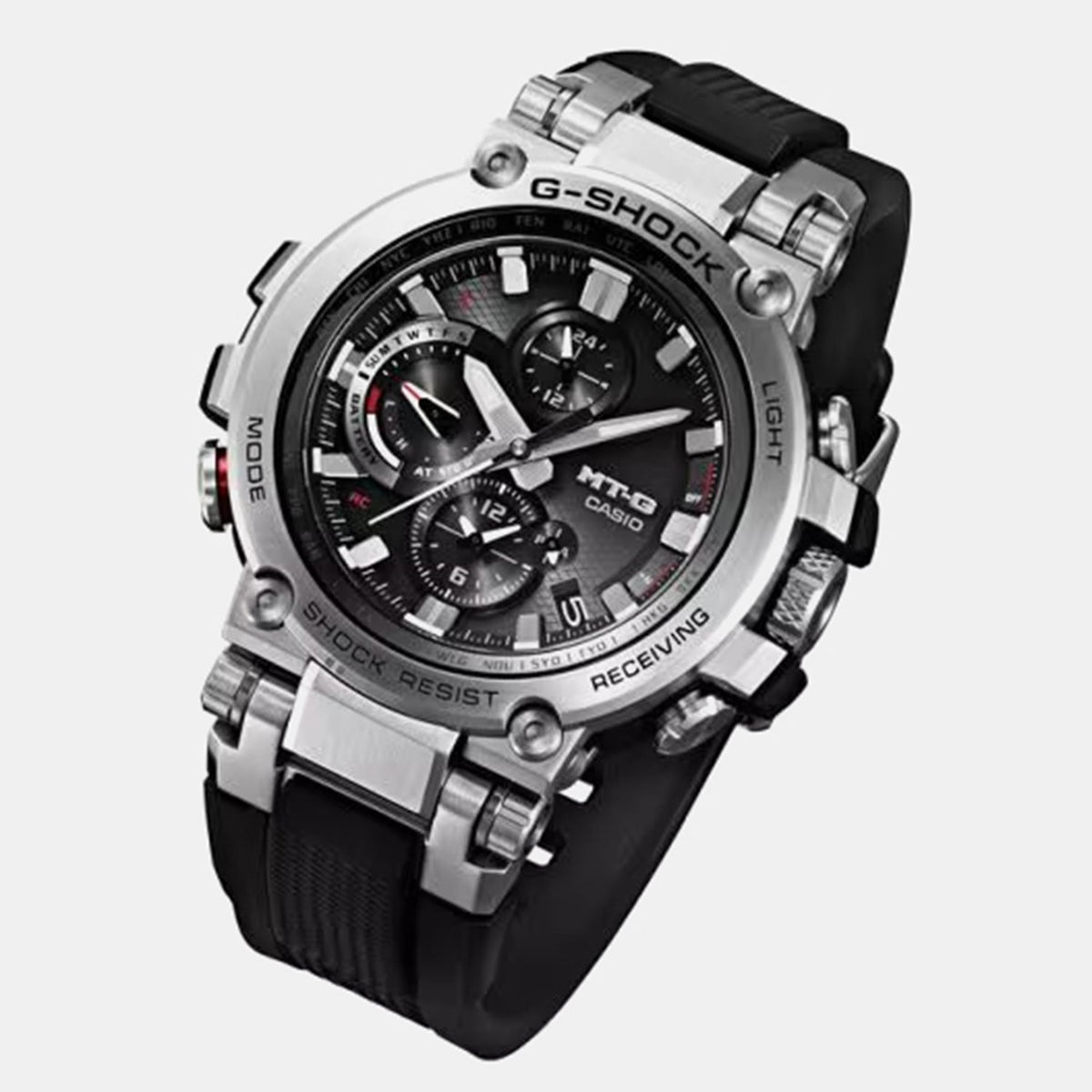 Casio G-Shock Men Solar Black Dial Chronograph Resin Watch G866 - 3