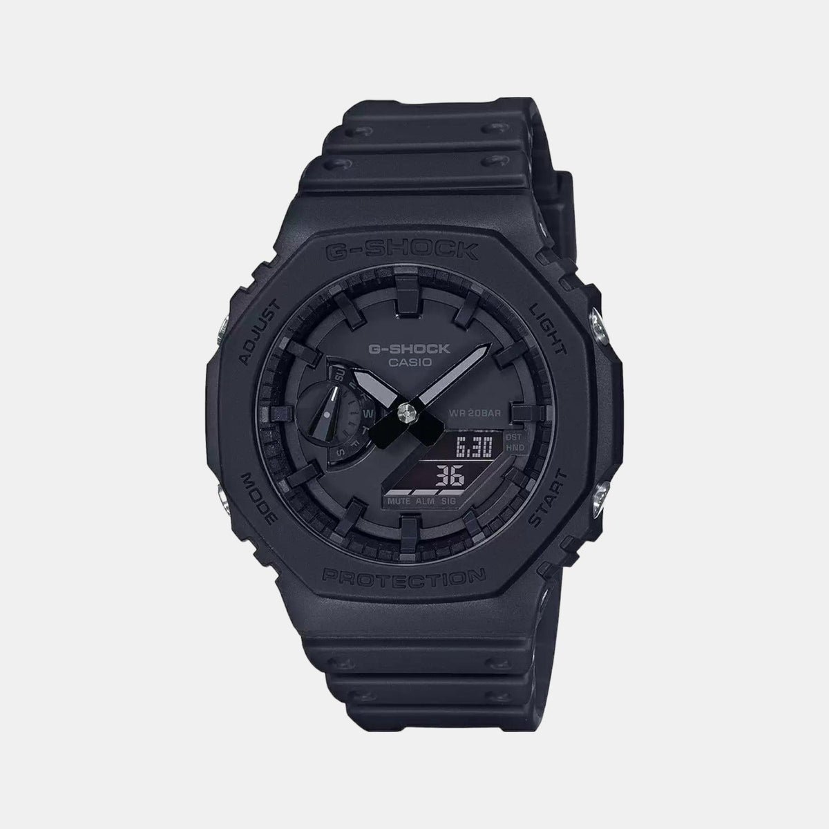 Casio G-Shock Men Quartz Black Dial Analog-Digital Resin Watch G987 - 1