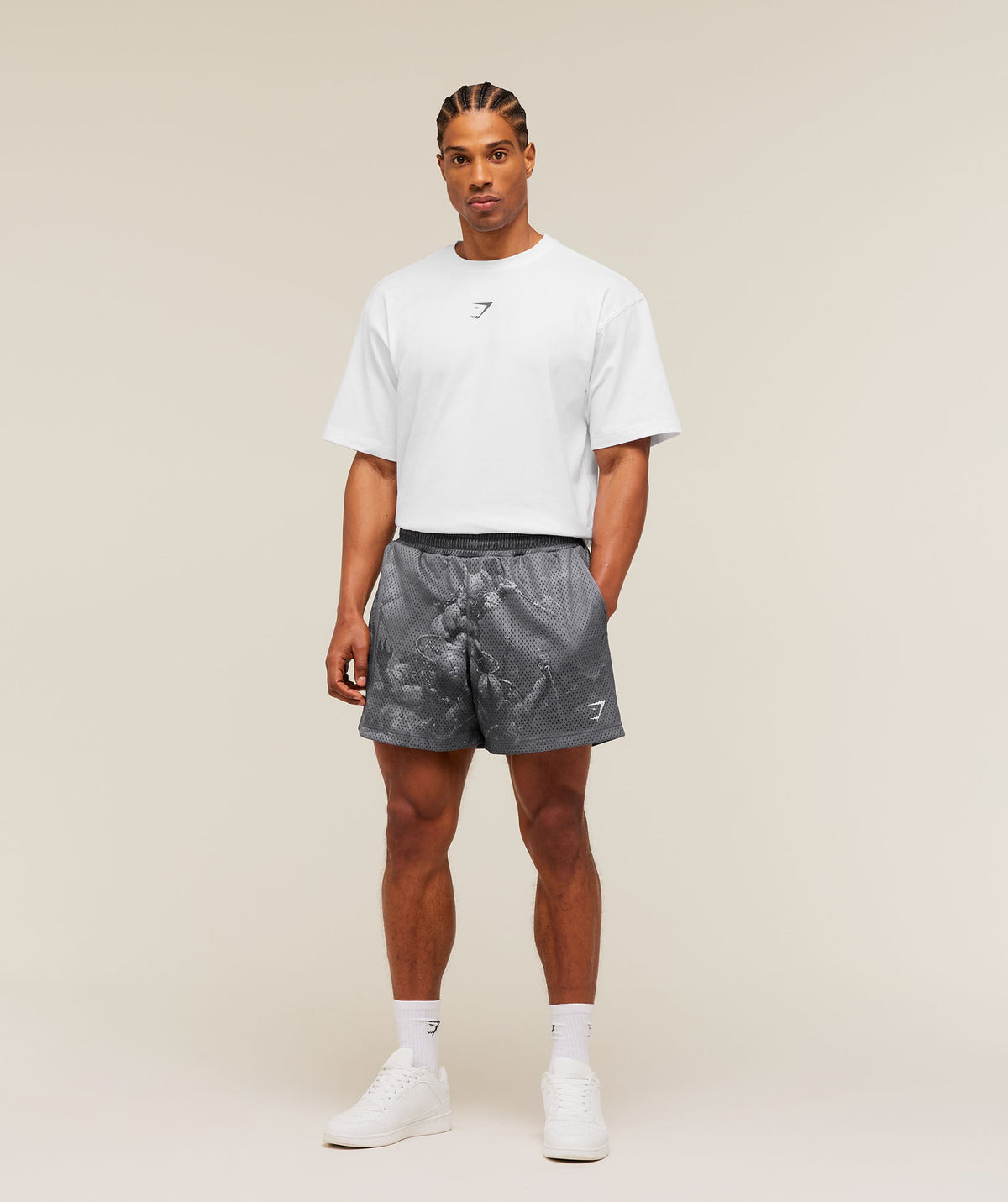 Gymshark x Frazetta Power Shorts - Onyx Grey - 4