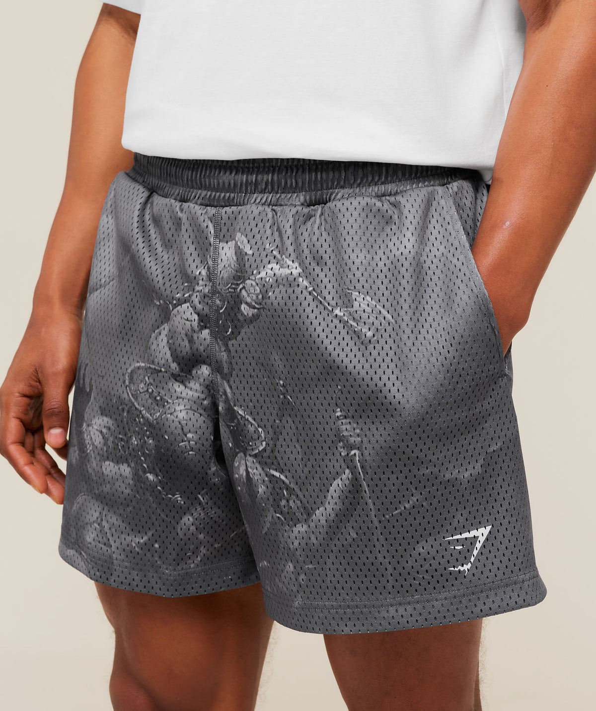 Gymshark x Frazetta Power Shorts - Onyx Grey - 5