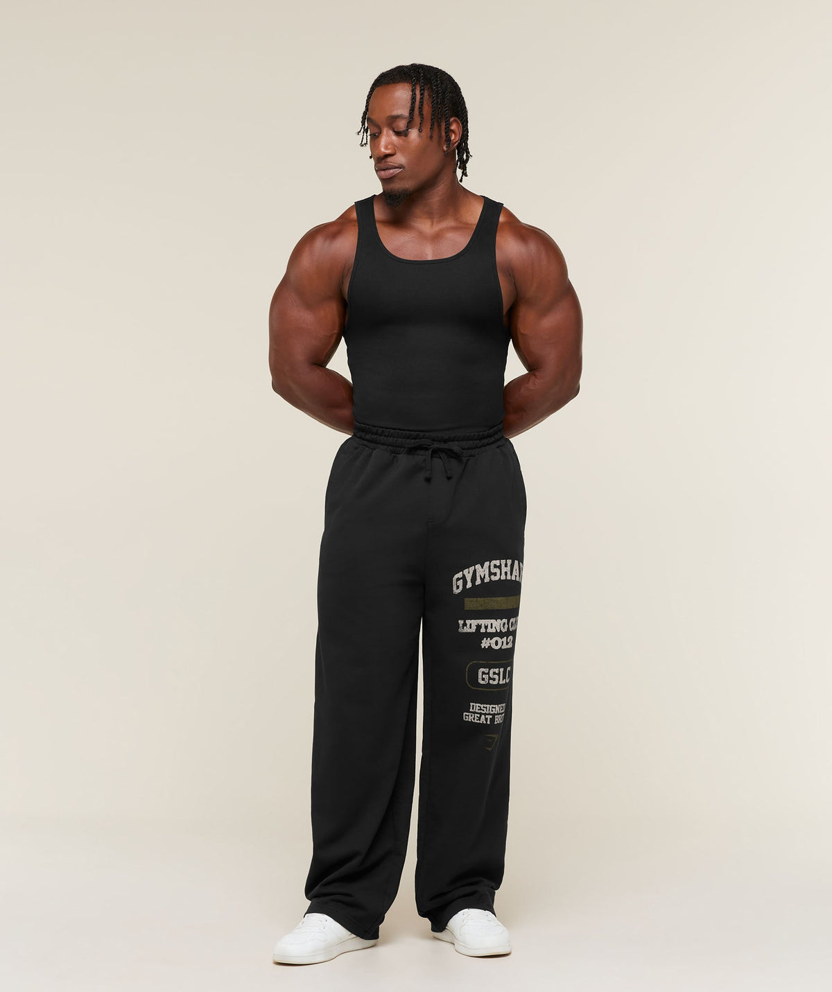 Gymshark Global Lifting Wide Leg Pants - Black - 5