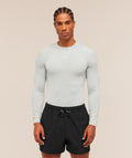 Gymshark Train Long Sleeve T-Shirt - Light Grey