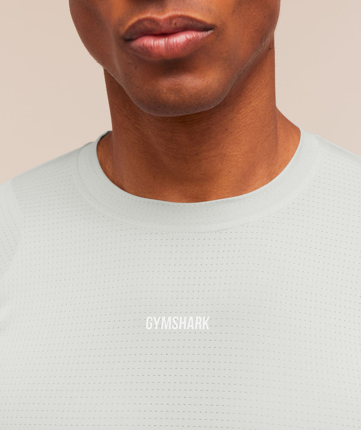 Gymshark Train Long Sleeve T-Shirt - Light Grey - 4