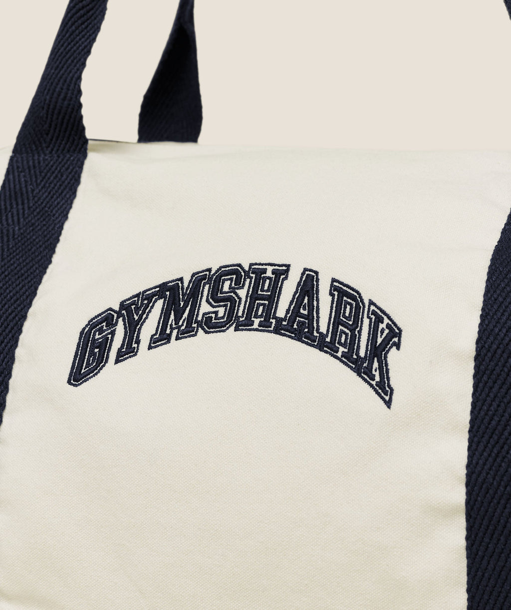 Gymshark Essentials Duffle Bag - Soft White - 4