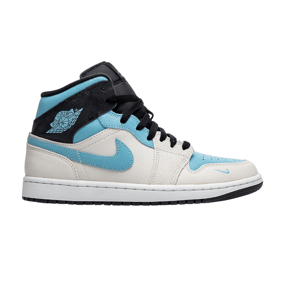 Air Jordan 1 Mid SE - Summit White Blue Chill
