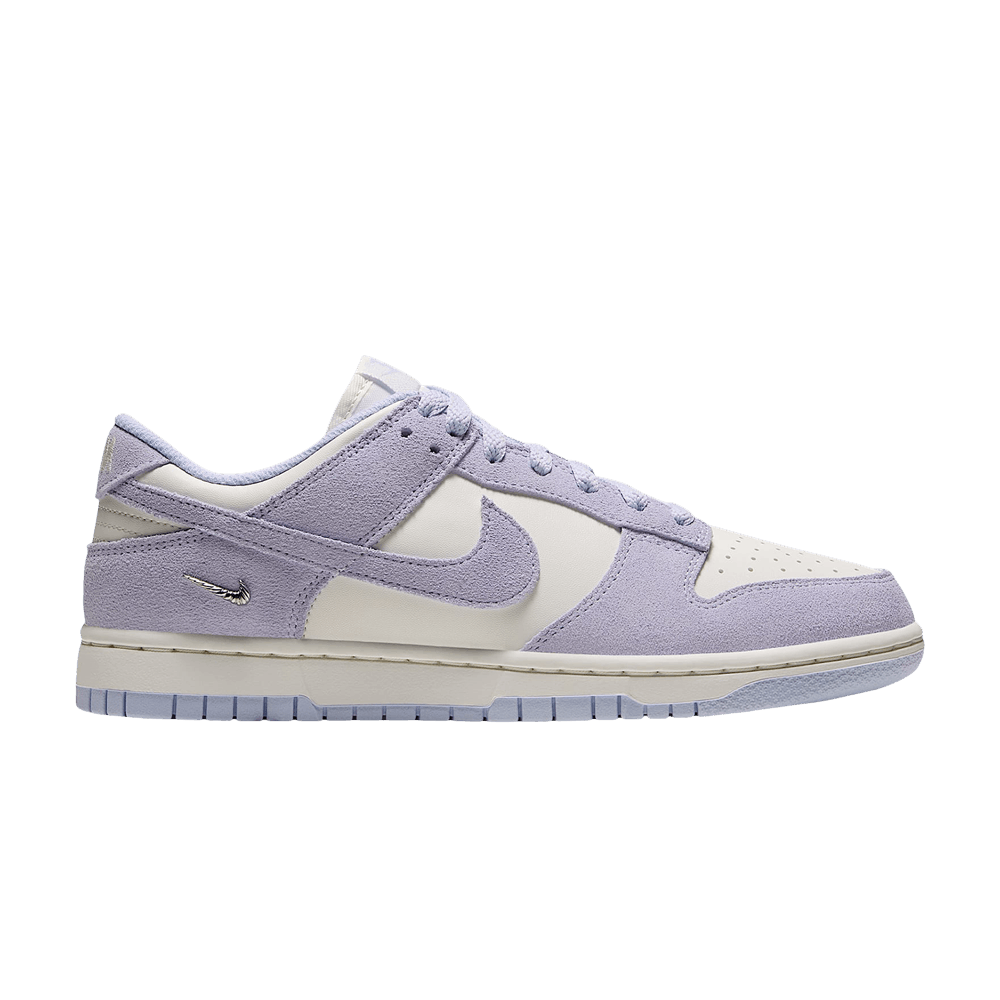 Nike Wmns Dunk Low Suede - Palest Purple Sail Metallic Silver Palest Purple