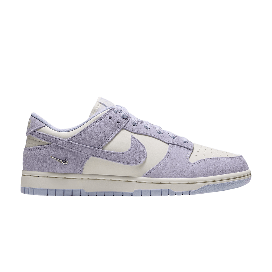 Nike Wmns Dunk Low Suede - Palest Purple Sail Metallic Silver Palest Purple