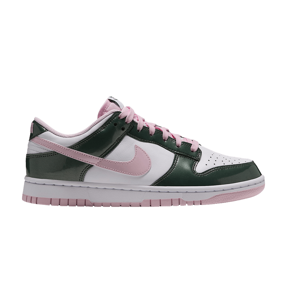 Nike Wmns Dunk Low SE - White Camo Green Pink Foam