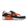 Nike Air Max 90 - White Black Dark Smoke Grey Safety Orange