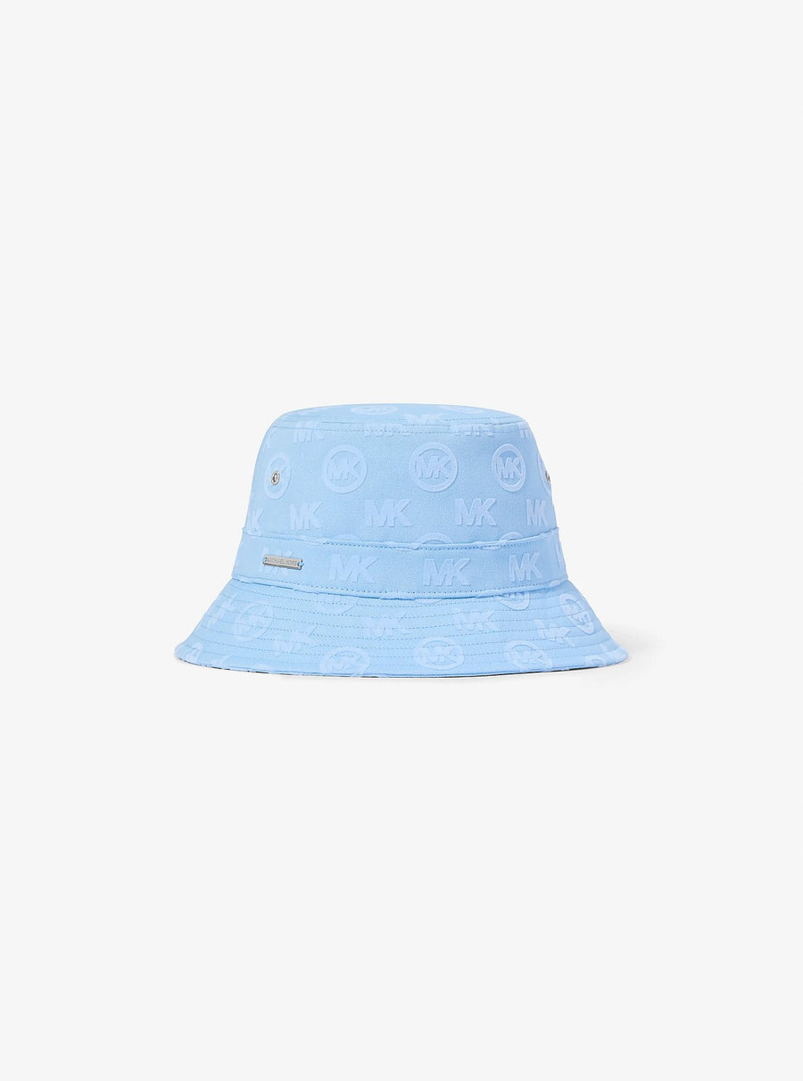 Michael Kors Logo Embossed Stretch Cotton Bucket Hat