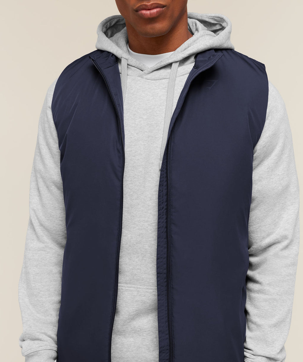 Gymshark Lightweight Gilet - Heavy Blue - 4
