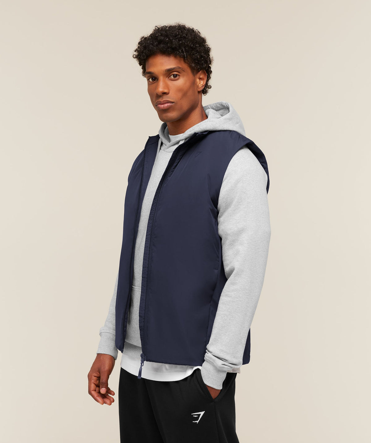 Gymshark Lightweight Gilet - Heavy Blue - 3