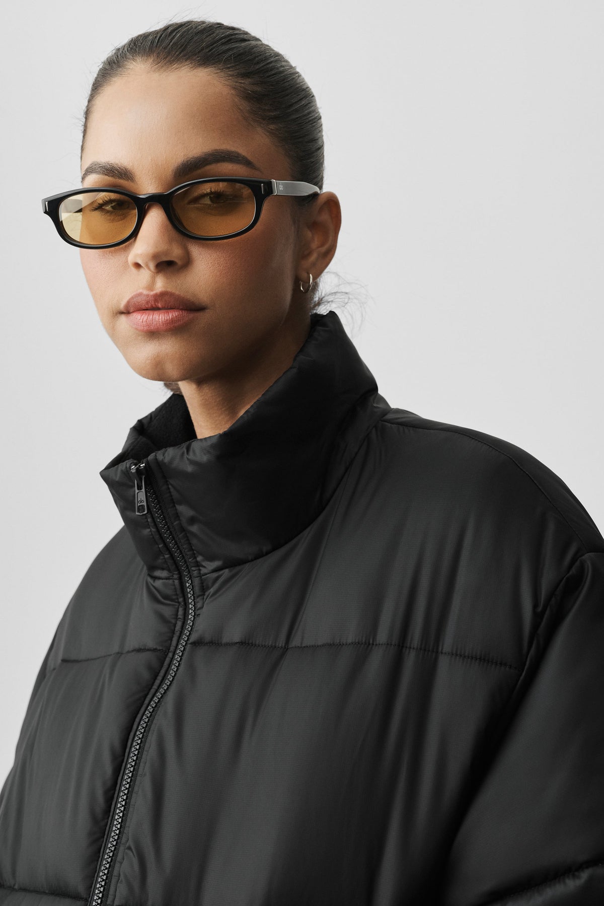 ALO Yoga Cold Front Puffer Jacket - Black - 4