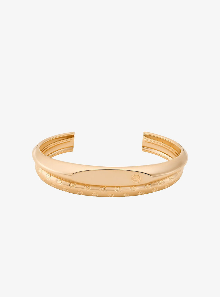 Michael Kors Logo Engraved Cuff