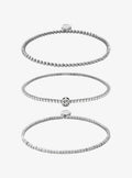 Michael Kors 3-Piece Bracelet Gift Set - Silver