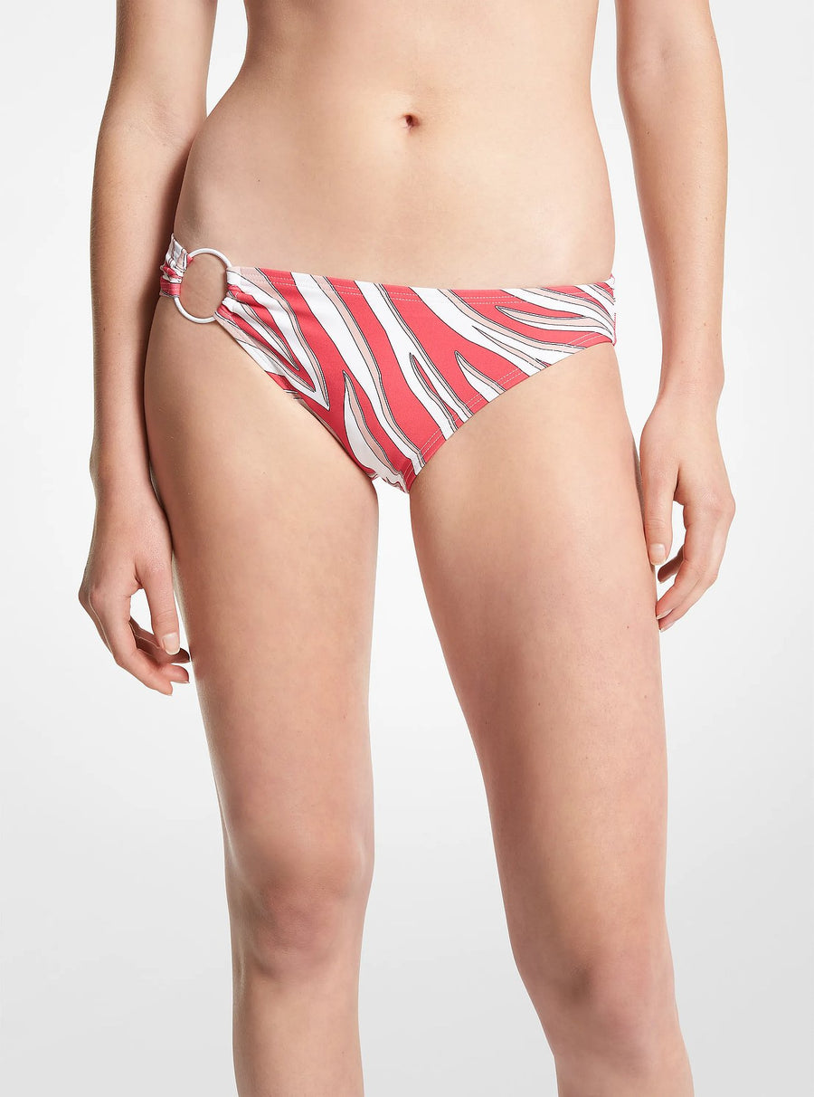 Michael Kors Zebra Print Bikini Bottom