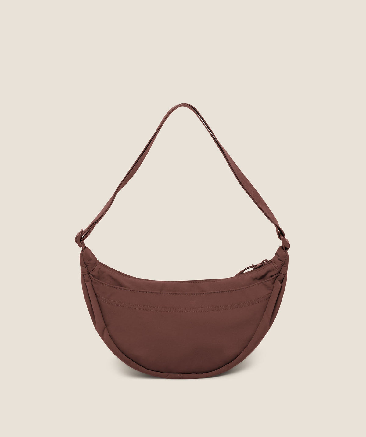 Gymshark Pleat Crossbody - Espresso Brown