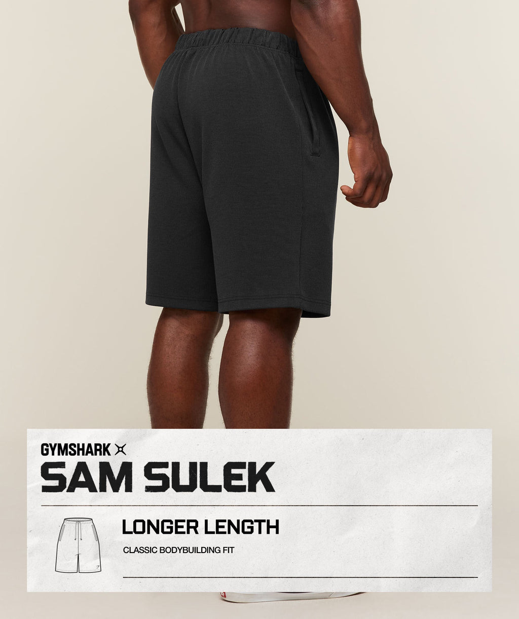 Gymshark x Sam Sulek Shorts - Black - 3