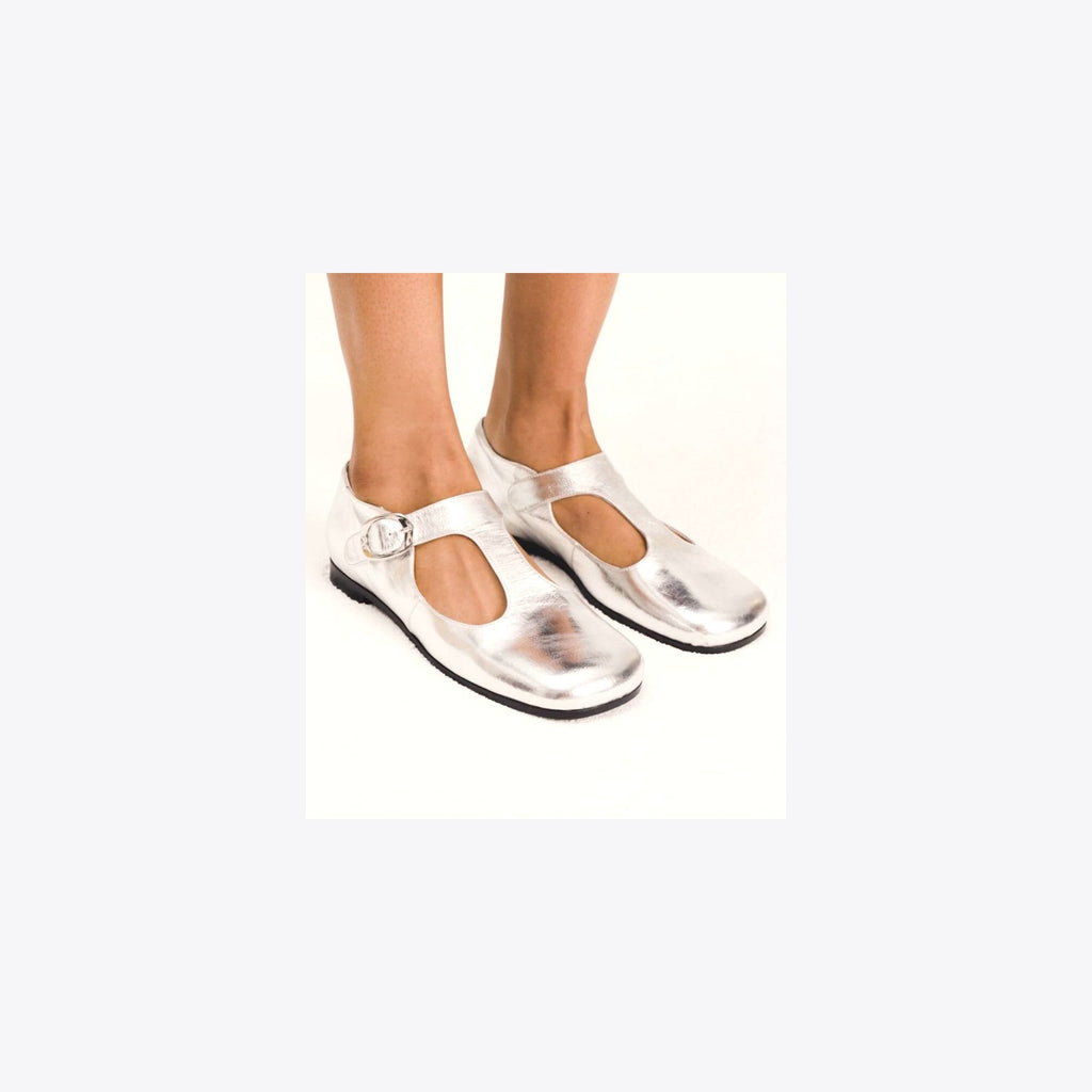 Tory Burch Violet T-Strap - Silver - 2