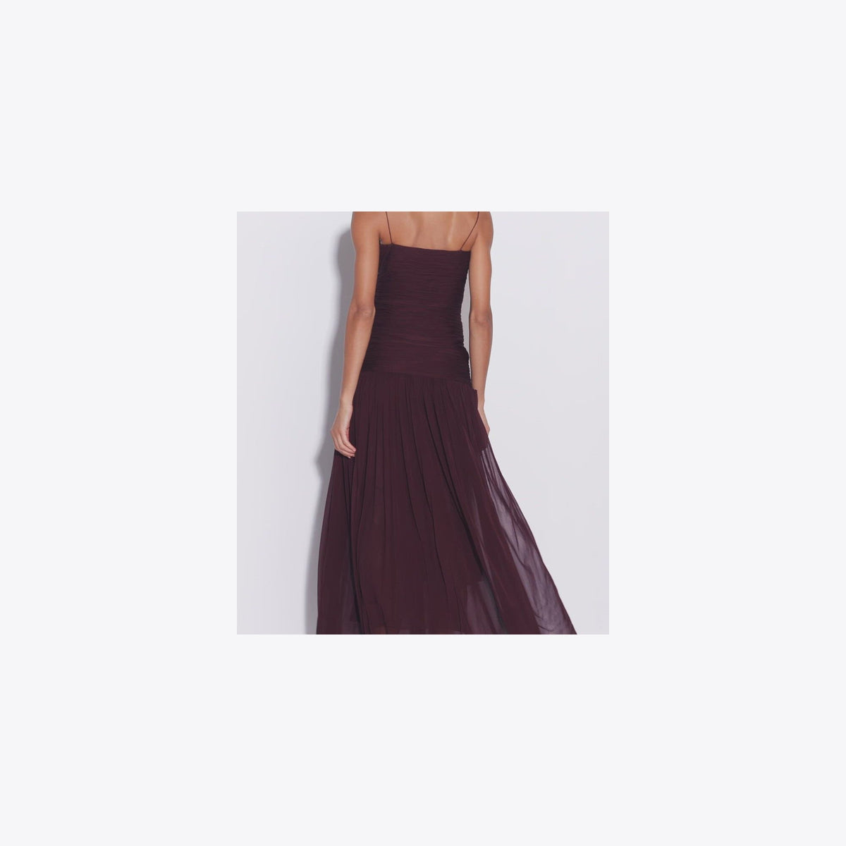 Tory Burch Knotted Viscose Dress - Mahogany - 4