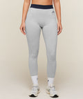 Gymshark Training Campus Leggings - Light Grey Core Marl/Heavy Blue
