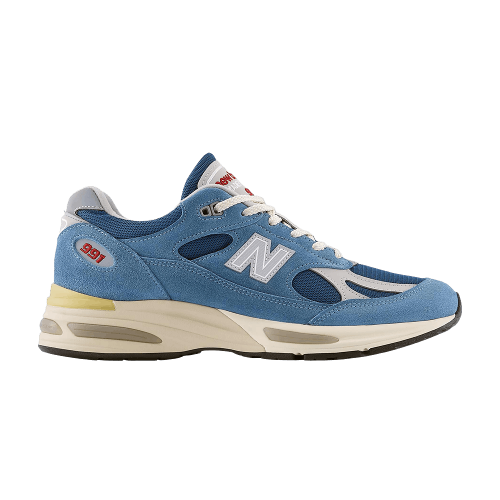 New Balance Made In Uk 991V2 Vintage Sports - Bluestee