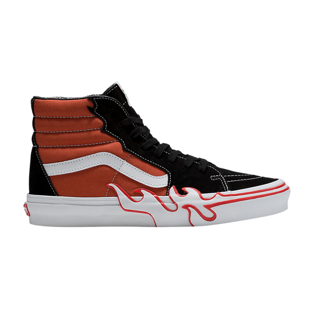 Vans Sk8-Hi - Flame - Burnt Ochre