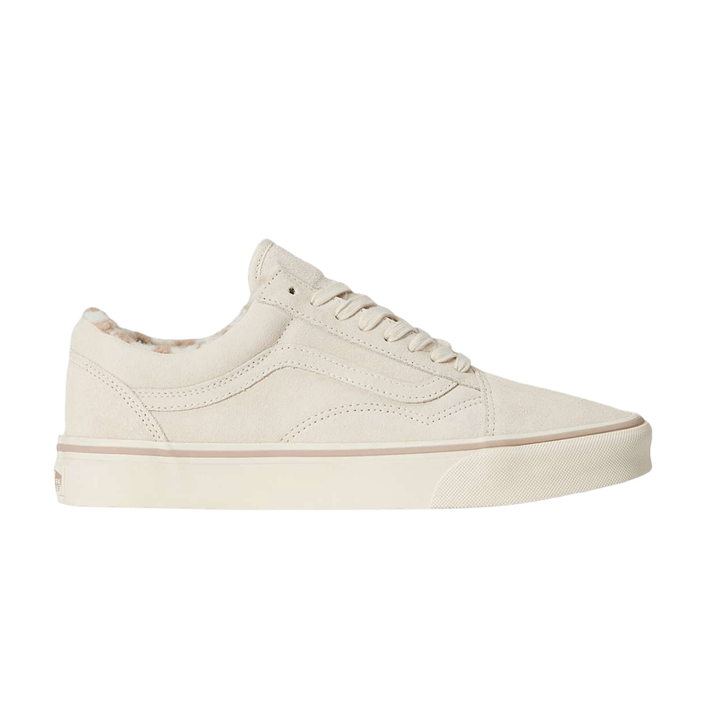 Vans Old Skool Cozy Turtledove - White