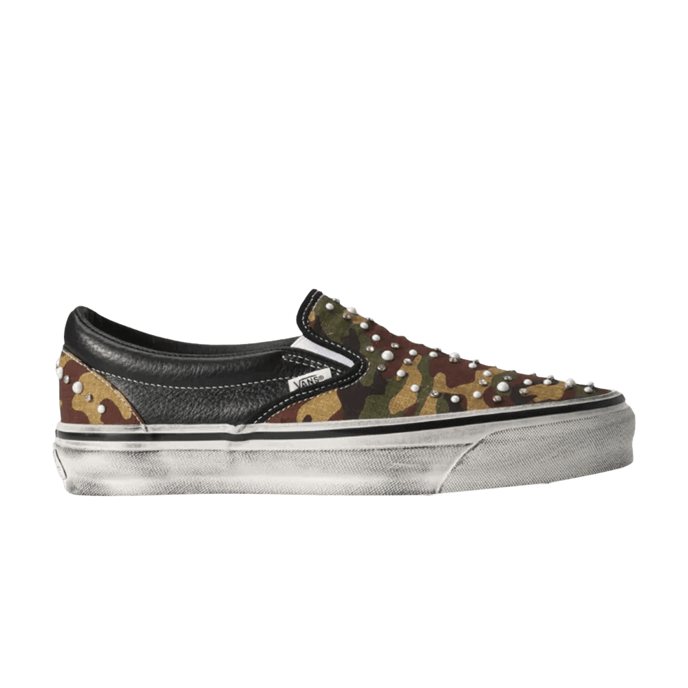 Vans Premium Classic Slip-On - Pearlized Pack - Camo Black