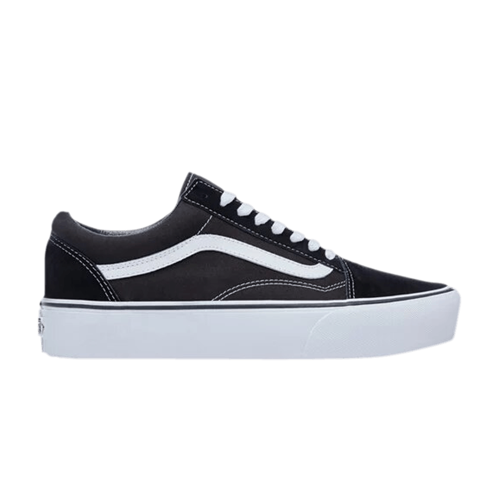 Vans Old Skool Platform - Black White