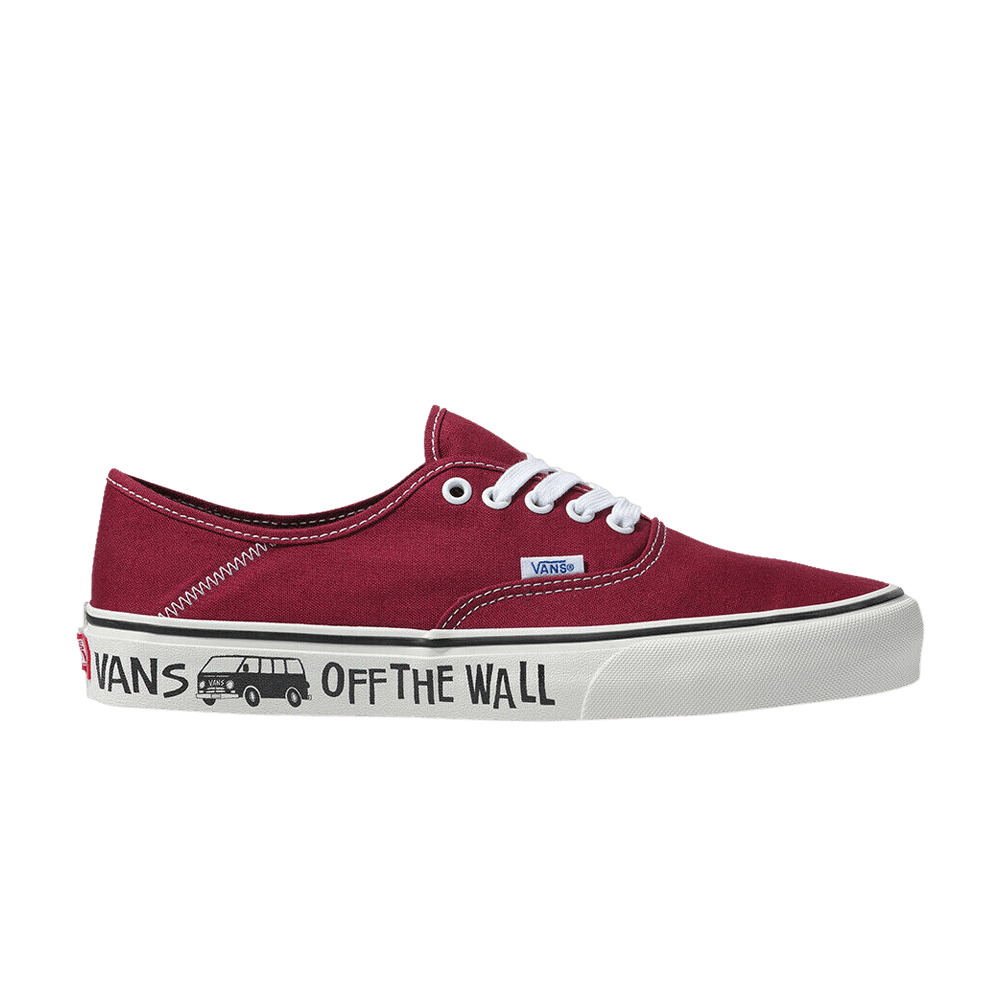 Yusuke Hanai x Vans Authentic SF - Rumba Red