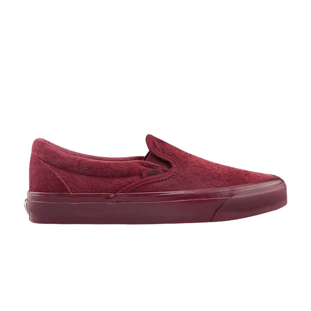 Vans OG Classic Slip-On - Velvet Embroidery - Leopard Pomegranate