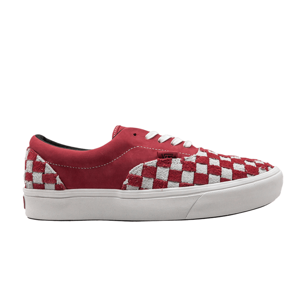 Vans Era LX ComfyCush - Hairy Checkerboard - Racing Red