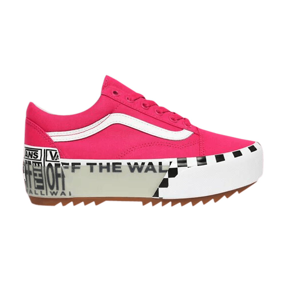Vans Old Skool Stacked - Logo Stack - Cabaret