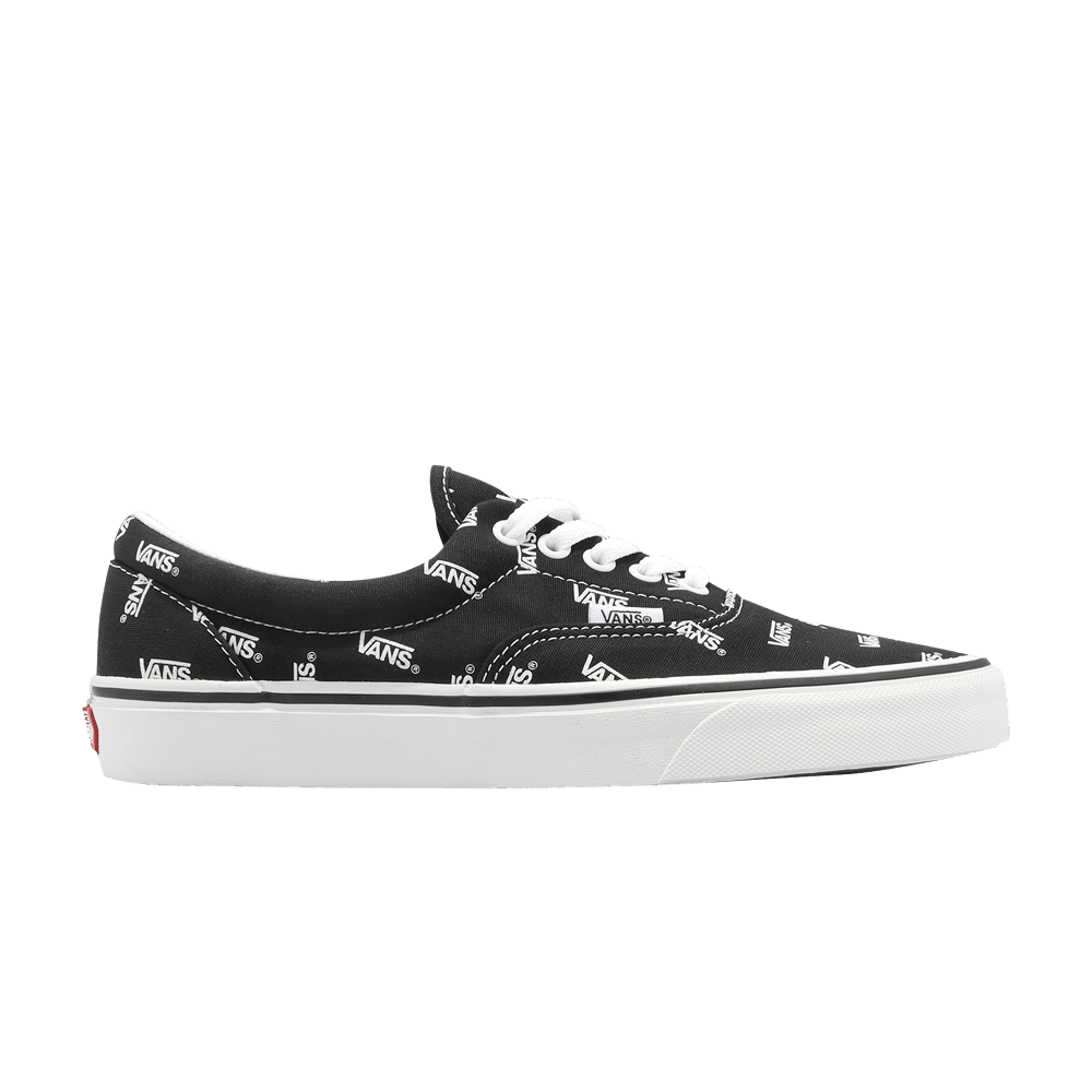 Vans Era - Allover Logo - Black White