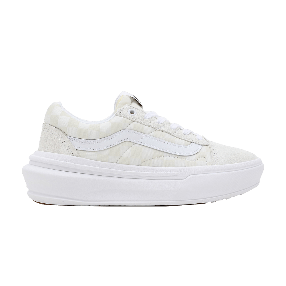 Vans Old Skool Overt ComfyCush - Checkerboard - White